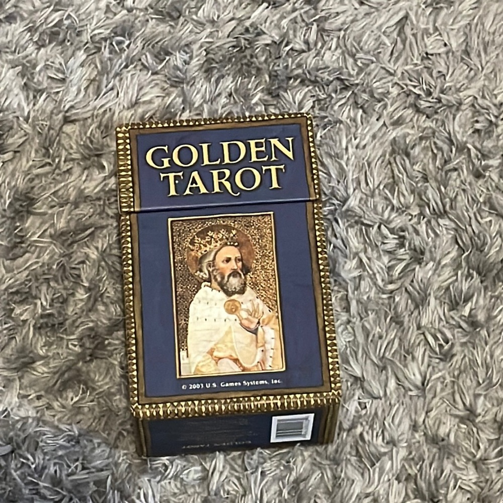 Golden Tarot deck